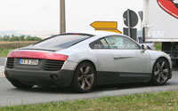 Audi R8 spy photo