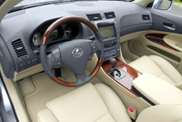 Lexus GS 450h interior